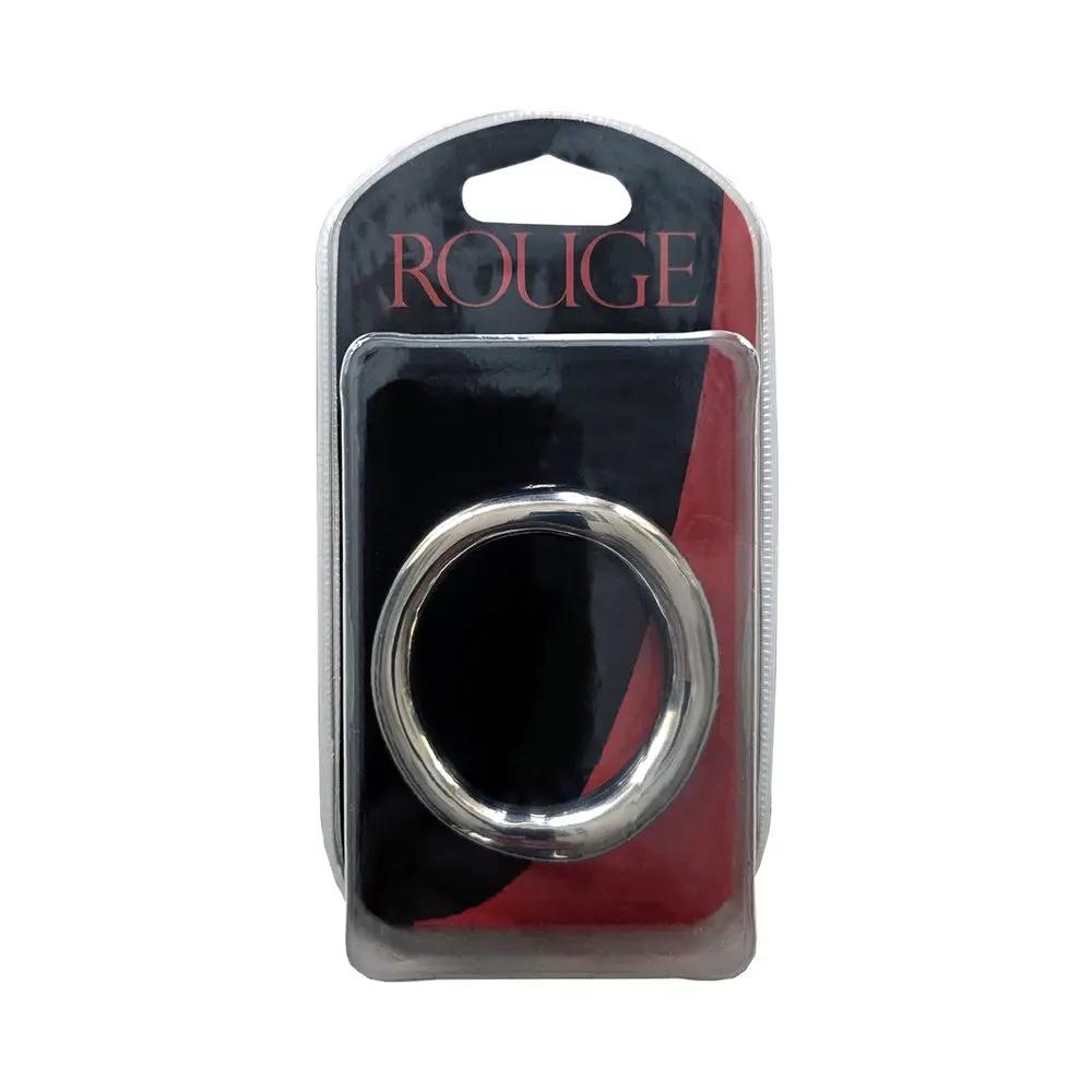 Rouge Stainless Steel Ergonomic Cock Ring by Rouge Garments