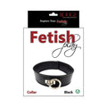 Rouge Fetish Play Vegan Collar Black by Rouge Garments