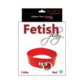 Rouge Fetish Play Vegan Collar Red by Rouge Garments