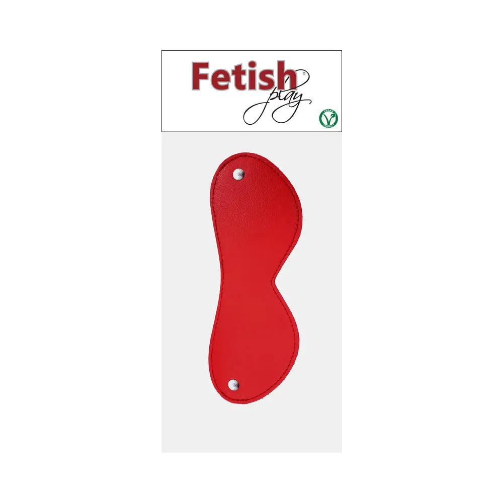 Rouge Fetish Play Vegan Blindfold Red by Rouge Garments