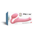 Strap-On-Me Silicone Bendable Strapless Strap-On Pink Medium
