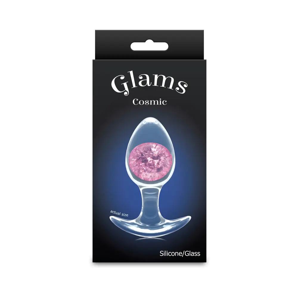 Cosmic Glams Plug Pink M by NS Novelties