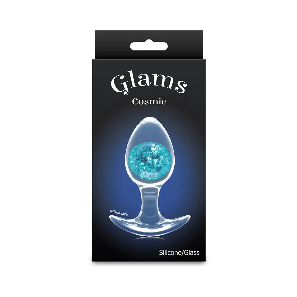 Cosmic Glams Plug Blue M by NS Novelties