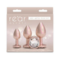 Rear Assets Trainer Plug Kit Iridescent Champagne/Clear by NS Novelties