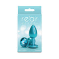 Rear Assets Plug Iridescent Teal/Teal Small by NS Novelties