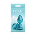 Rear Assets Plug Iridescent Teal/Teal Medium by NS Novelties