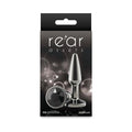 Rear Assets Tapered Plug Gunmetal/Black Small by NS Novelties