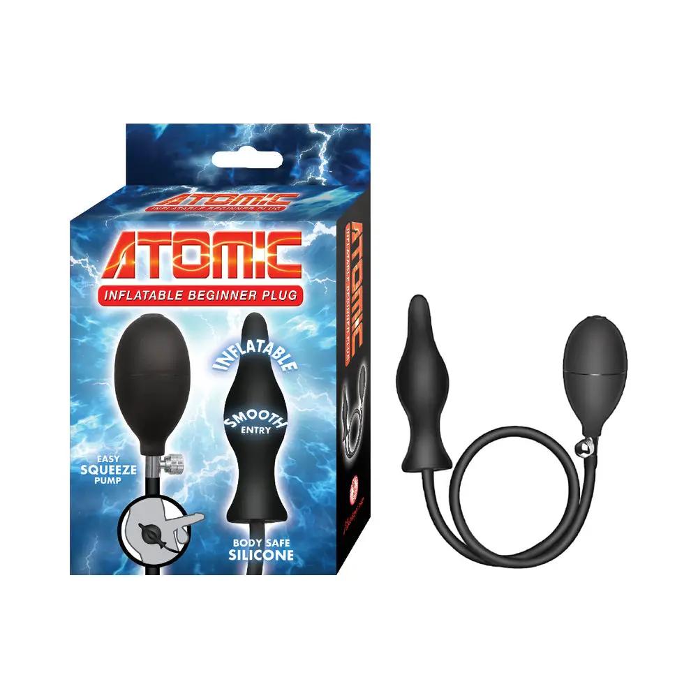 Atomic Inflatable Beginner Plug Black by Nasstoys