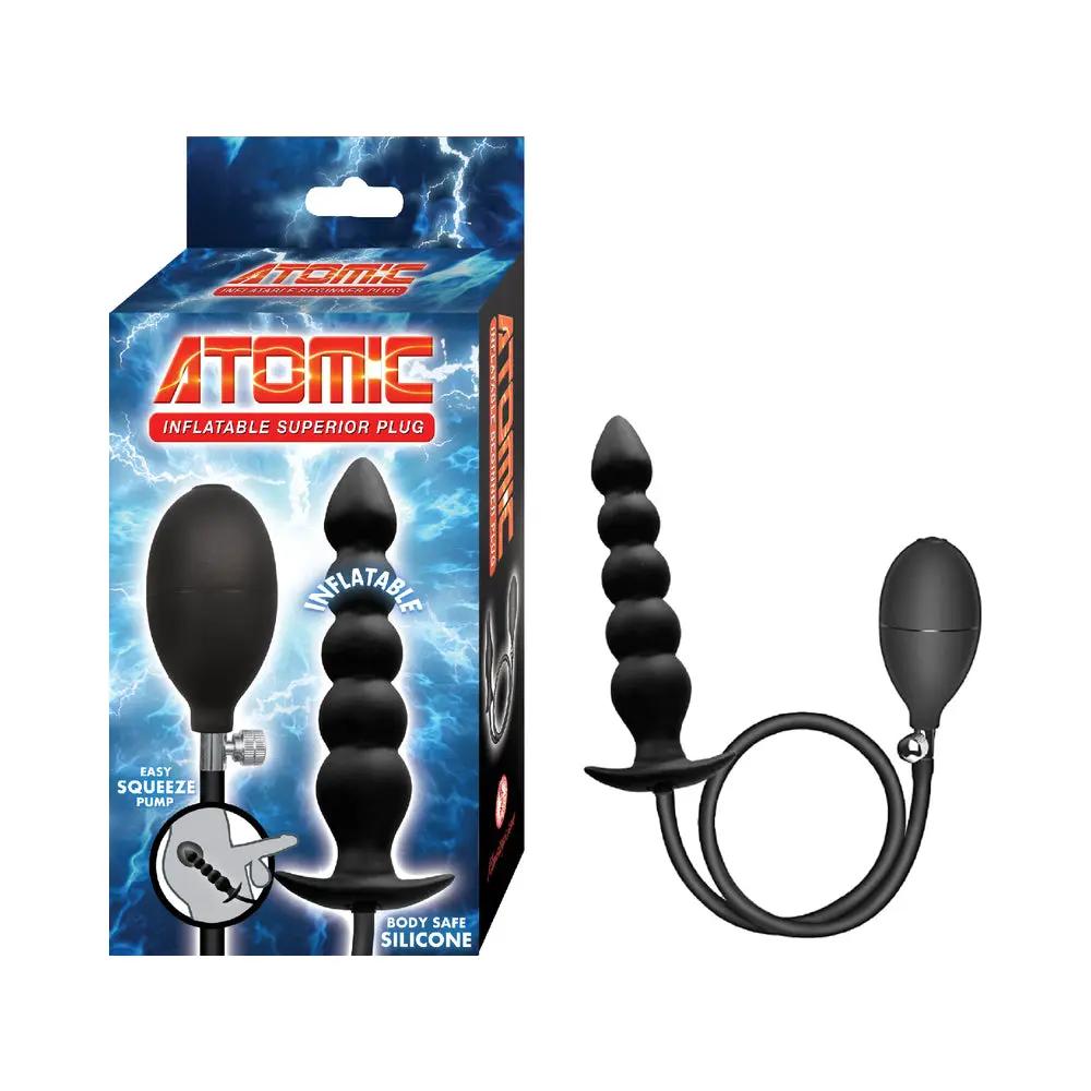 Atomic Inflatable Superior Plug Black by Nasstoys