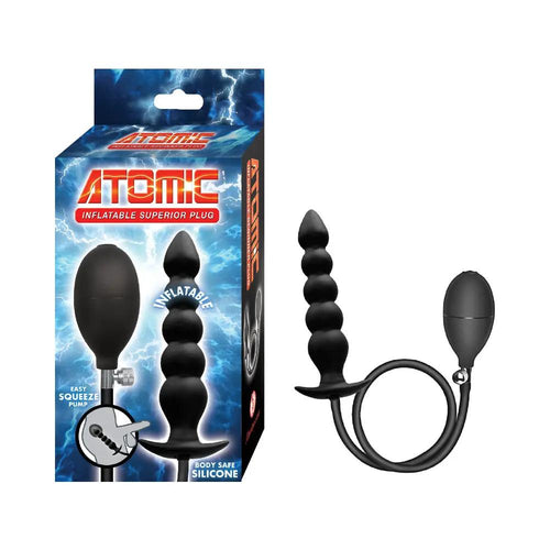 Atomic Inflatable Superior Plug Black by Nasstoys