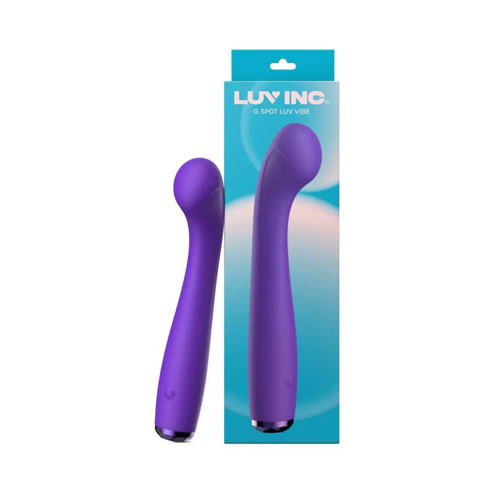 Luv Inc Gs17: G-Spot Luv Vibe Dark Purple by Luv Inc.