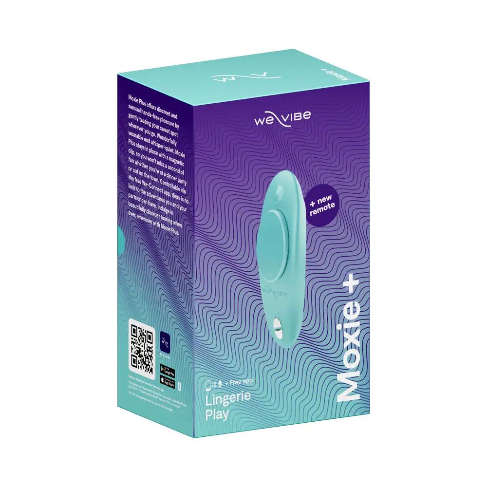 We-Vibe Moxie+ Wearable Clitoral Vibrator Teal by We-Vibe