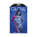 Fantasy Lingerie Glow Supernatural Glow-in-the-Dark Zipper Top & Panty S/M by Fantasy Lingerie