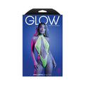 Fantasy Lingerie Glow Mind Control UV Reactive Lace Halter Plunge Teddy M/L by Fantasy Lingerie