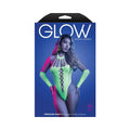 Fantasy Lingerie Glow Pressure Point UV Reactive Rhinestone Teddy & Gloves O/S by Fantasy Lingerie