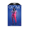 Fantasy Lingerie Glow Hyperdrive UV Reactive Rhinestone Bodystocking Queen Size by Fantasy Lingerie