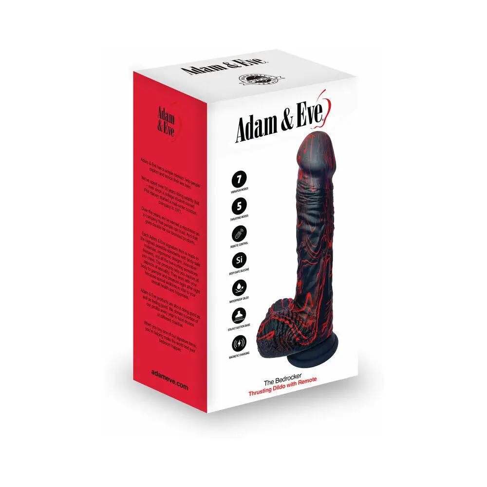 Adam & Eve The Bedrocker Thrusting Dildo by Adam & Eve