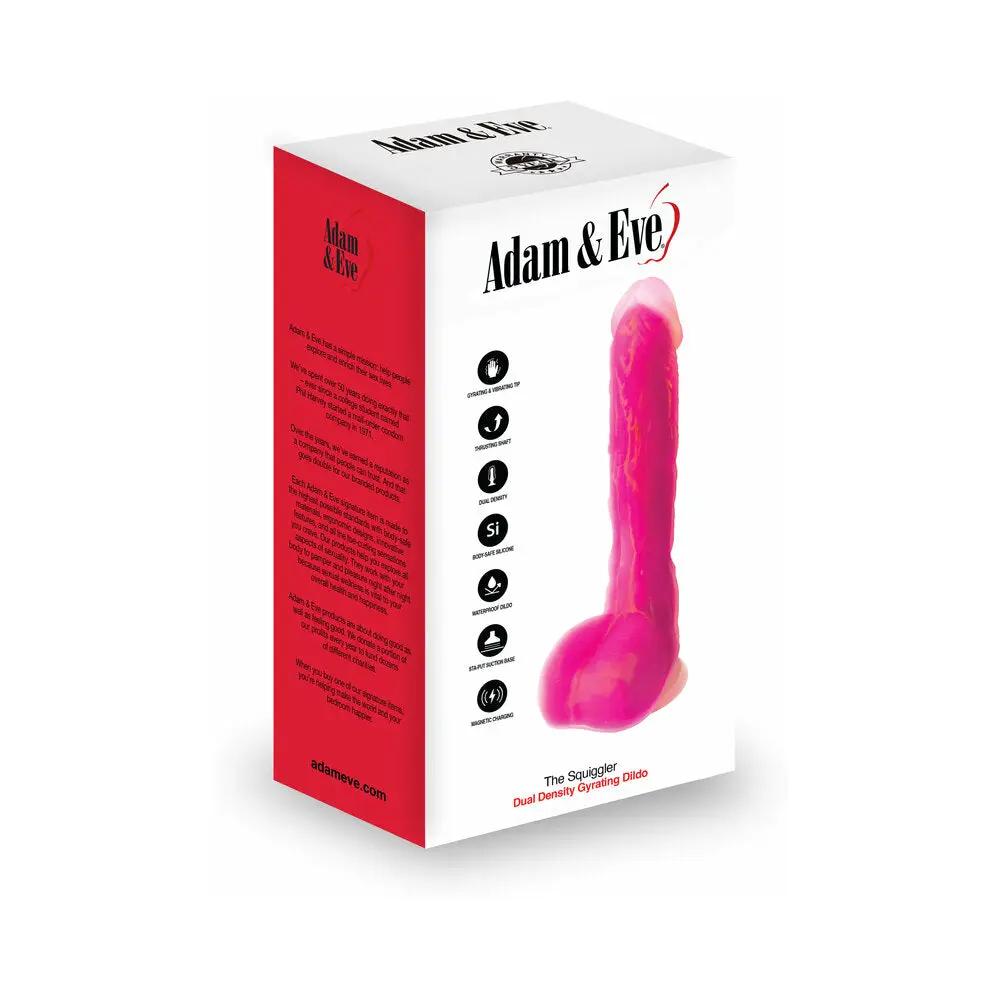 Adam & Eve The Squiggler Dual Density Gyrating Dildo by Adam & Eve