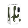 Zero Tolerance Strap Tap & Go  Rechargeable Vibrating Girth Enhancer Silicone Green