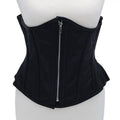 Rouge Leather Corset Black 3XL/4XL by Rouge Garments