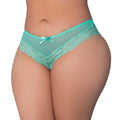 Magic Silk Caribbean Crush Low Rise Cheeky Panty Aqua Glow Queen Size by Magic Silk