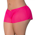 Magic Silk Pink Kink Flowy Boy Short Pink Glow Queen Size by Magic Silk