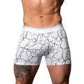 Male Power Soo Cumfy Boxer Brief Black/White XL by Male Power