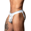 Male Power Soo Cumfy Jock Black/White L/XL by Male Power