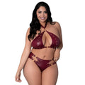 Lust Fetish Juno Burgundy Queen Size by Lust Fetish