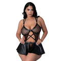 Lust Fetish Double Crossed Anastasia Black Queen Size by Lust Fetish