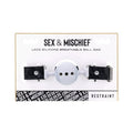 Sportsheets Sex & Mischief Lace Silicone Breathable Ball Gag by Sportsheets