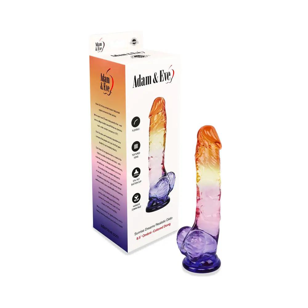 Adam & Eve Sunrise Dreams Realistic Dildo 8.5 in. by Adam & Eve