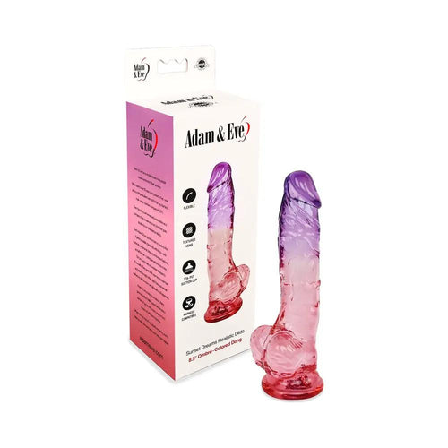 Adam & Eve Sunset Dreams Realistic Dildo 8.5 in. by Adam & Eve