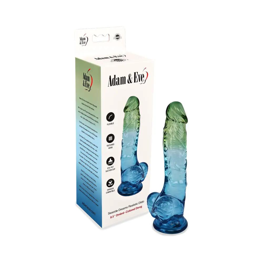 Adam & Eve Seaside Dreams Realistic Dildo 8.5 in. by Adam & Eve