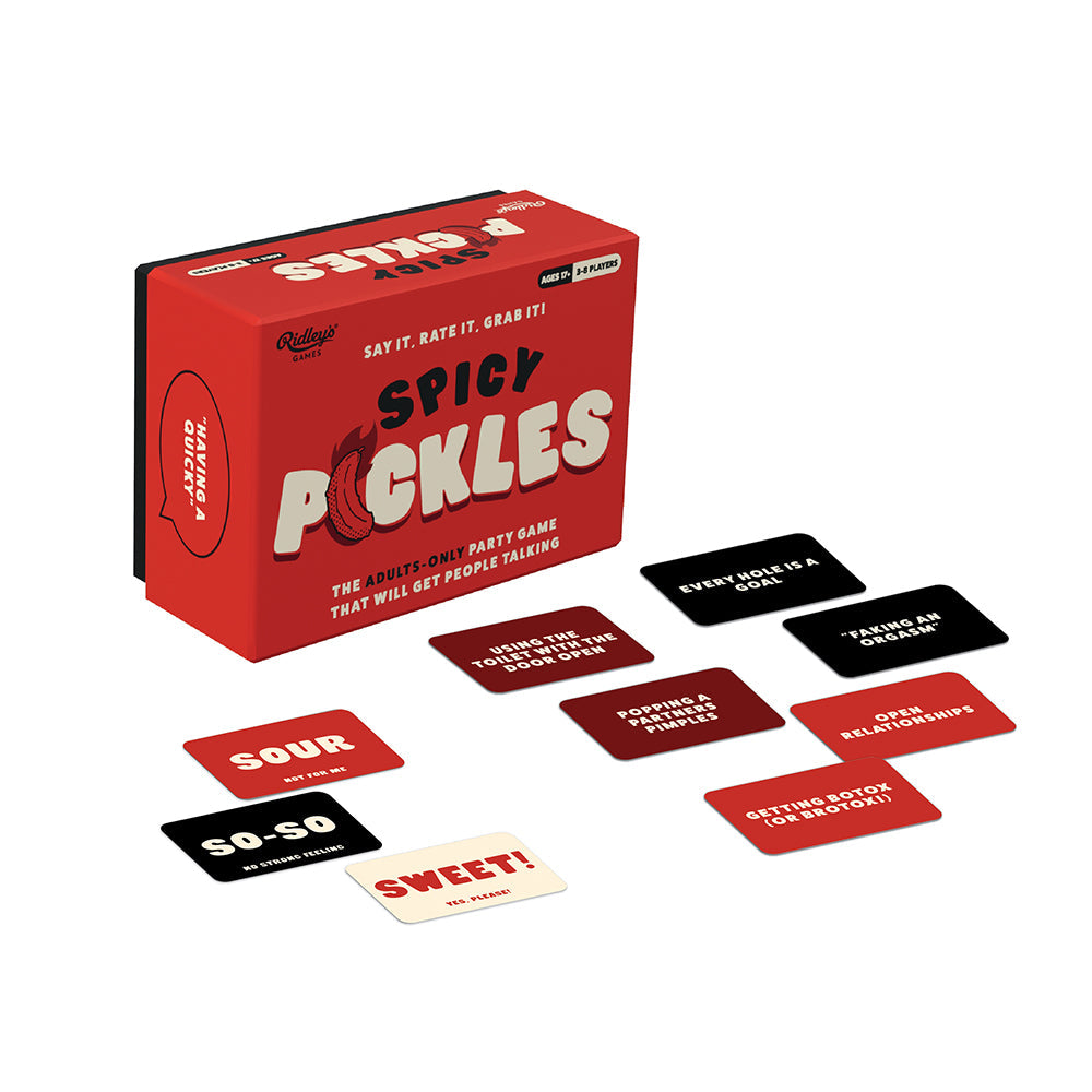Spicy Pickles: The adults-only party game that will get people talking by Hachette