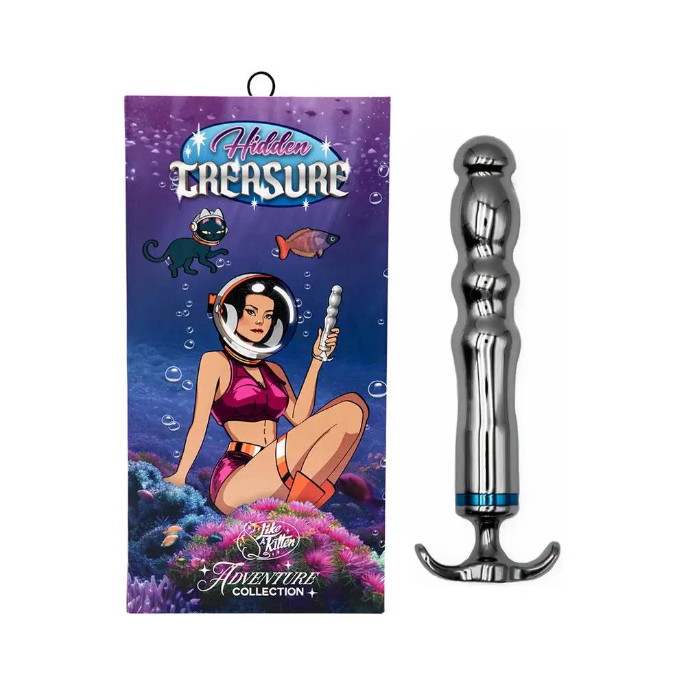 Hidden Treasure Metal Vibrator by Like A Kitten