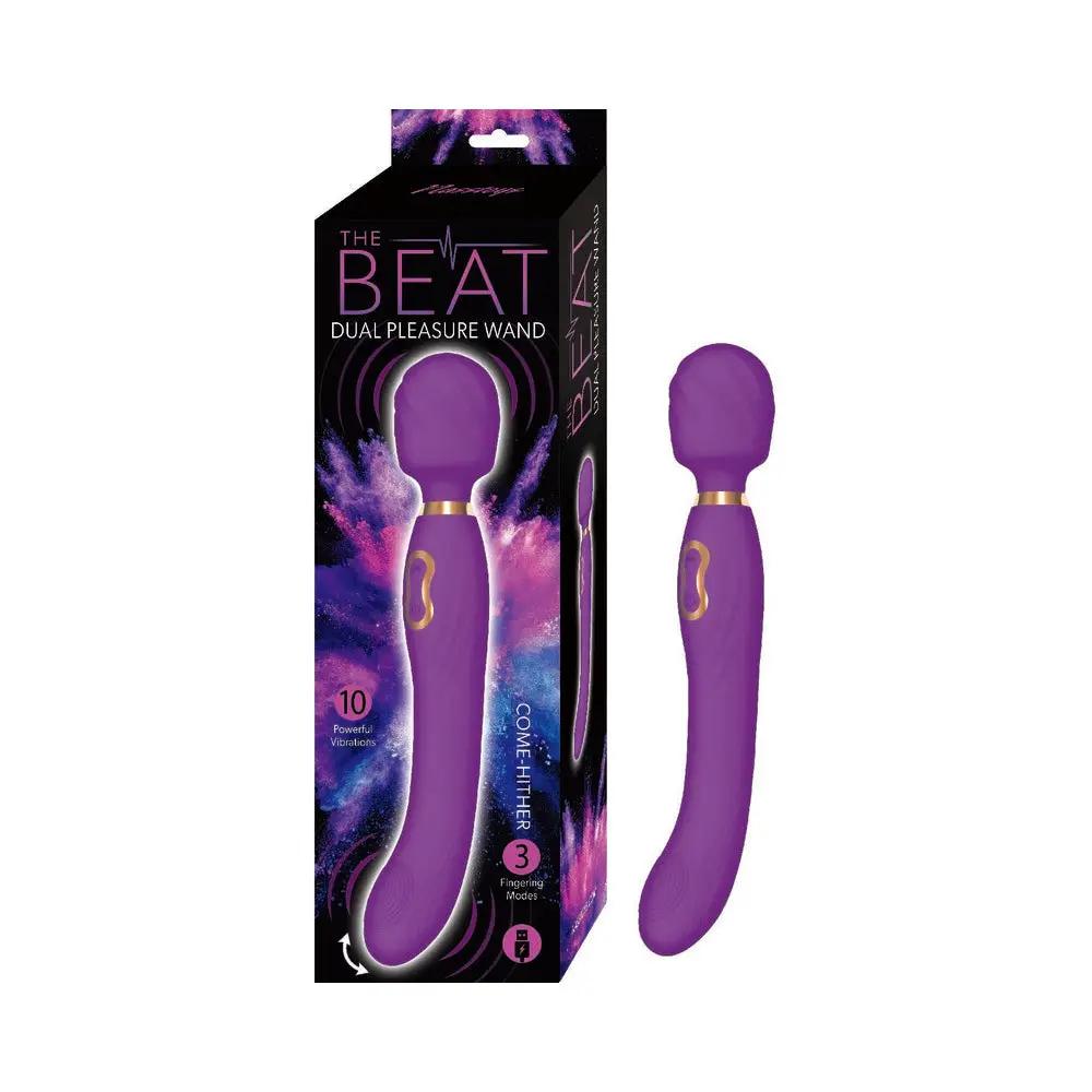 The Beat Dual Pleasure Wand Purple by Nasstoys