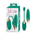 Blaze Dual Massager Kit Green by Nasstoys