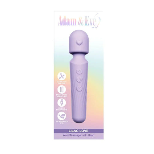 Adam & Eve Lilac Love Wand by Adam & Eve