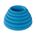 LEVELZ Classic Silicone Cock Ring Set of 6 All Sizes Teal by Shots