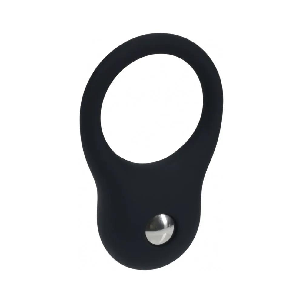LEVELZ Silicone Training Cock Ring Small Black by Shots