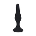 LEVELZ Slim Silicone Anal Plug Medium Black by Shots