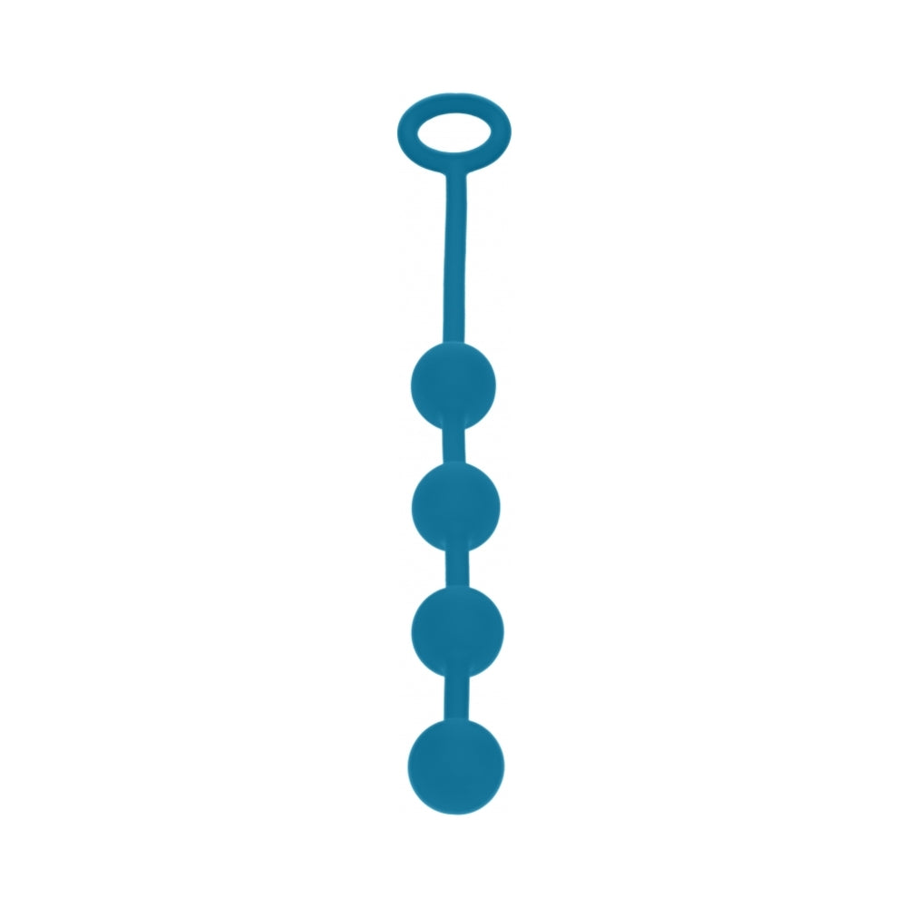 LEVELZ Round Silicone Anal Balls Small 20mm Teal by Shots