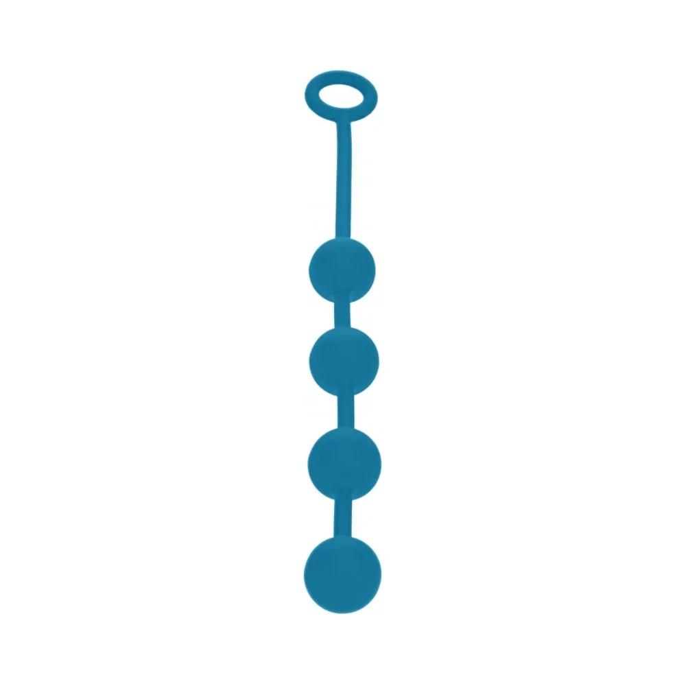 LEVELZ Round Silicone Anal Balls Medium 30mm Teal by Shots