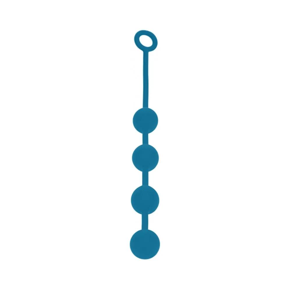 LEVELZ Round Silicone Anal Balls Large 40 mm Teal by Shots