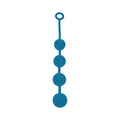 LEVELZ Round Silicone Anal Balls XLarge 50 mm Teal by Shots