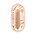 Quick Dick Thick Stick 7.75 in. Vibrating Flexible Dildo