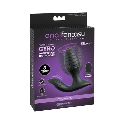 Anal Fantasy Elite Gyro-Milk Pro Black by Pipedream