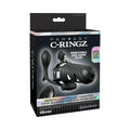 Fantasy C-Ringz Remote-Controlled Vibrating Cock Blocker with Ass-Gasm Plug Black by Pipedream