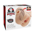 PDX Plus Double Pounder Vibrating Squeeze Stroker Light by PDX Brands